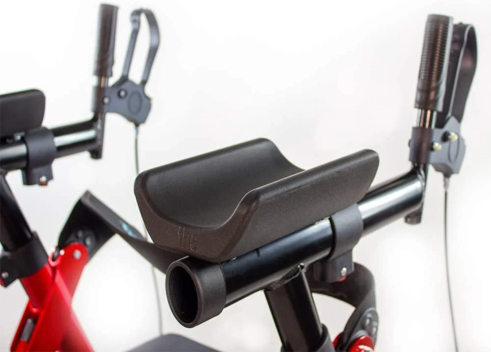 walking tall deluxe stand up folding walker rollator with elbow support by platinum health – 500 lbs capacity walking tall deluxe stand up folding walker rollator with elbow support by platinum health – 500 lbs capacity